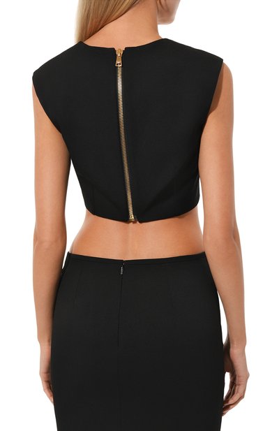 Шерстяной топ BALMAIN, �арт. DF1AB430/WC09, фото 4