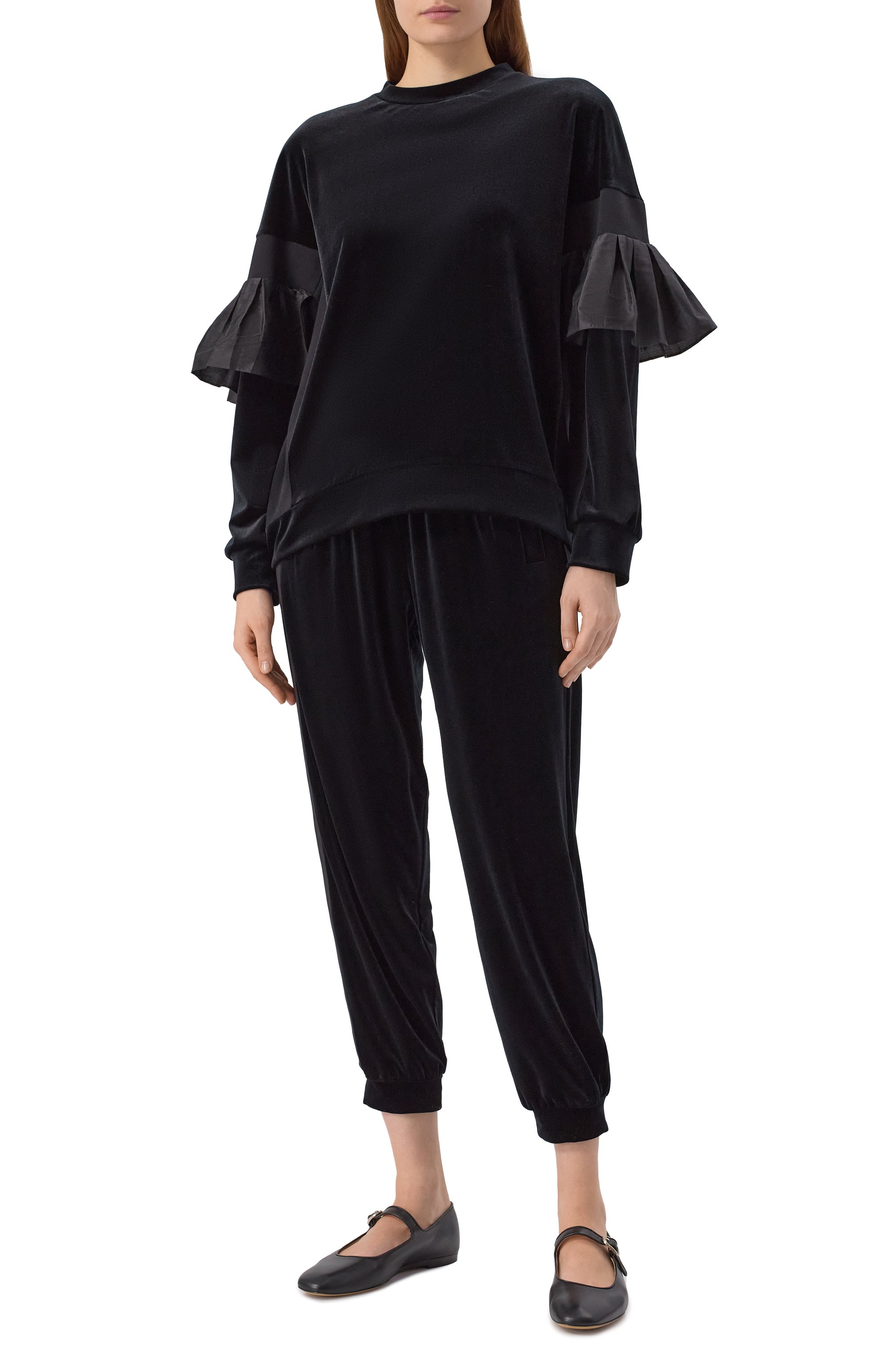 Бархатный свитшот YANINA, арт. T-1418, фото 2