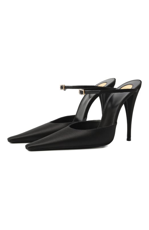 фото Текстильные мюли doville calypso 110 saint laurent