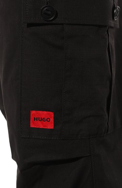 Хлопковые брюки-карго HUGO, арт. 50493865, фото 5