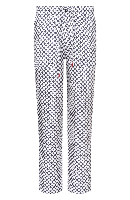 Шелковые брюки Kiton UPN004H09721 Синий UPN004H09721