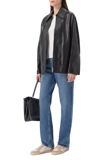 Кожаные кеды ball star GOLDEN GOOSE DELUXE BRAND, арт. GWF00117.F007480, фото 3