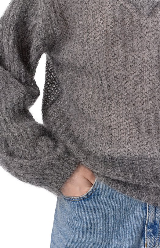 Свитер из шерсти и вискозы BOSS 50547926 Серый  50547926 Фото 5