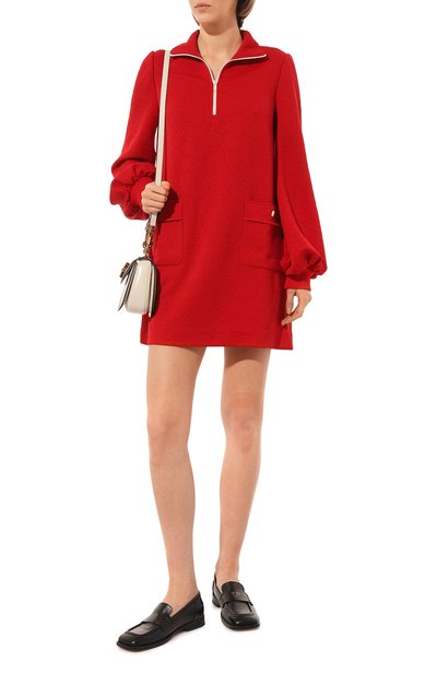 Платье GUCCI красного цвета по цене 132480 руб., арт. 653412 XJDEM, фото 2 Платье GUCCI, арт. 653412 XJDEM, фото 2