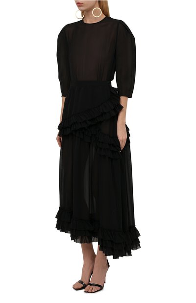 Шелковое платье ULYANA SERGEENKO, арт. ABM011SS21P 1093т21, фото 3