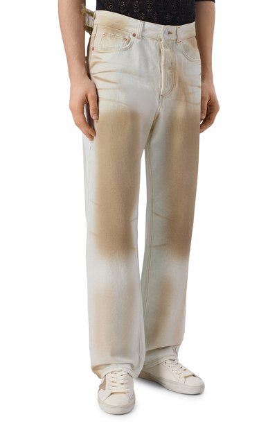 Джинсы MAGLIANO кремового цвета по цене 66200 руб., арт. MGSS26DP01012, фото 3 Джинсы MAGLIANO, арт. MGSS26DP01012, фото 3