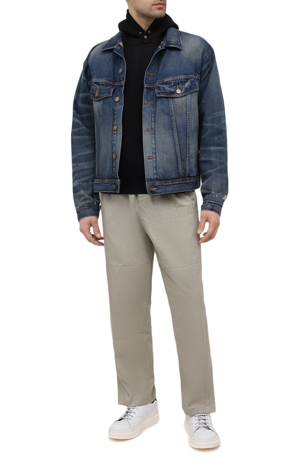 Хлопковое худи FEAR OF GOD, арт. FG50-061FLC, фото 2