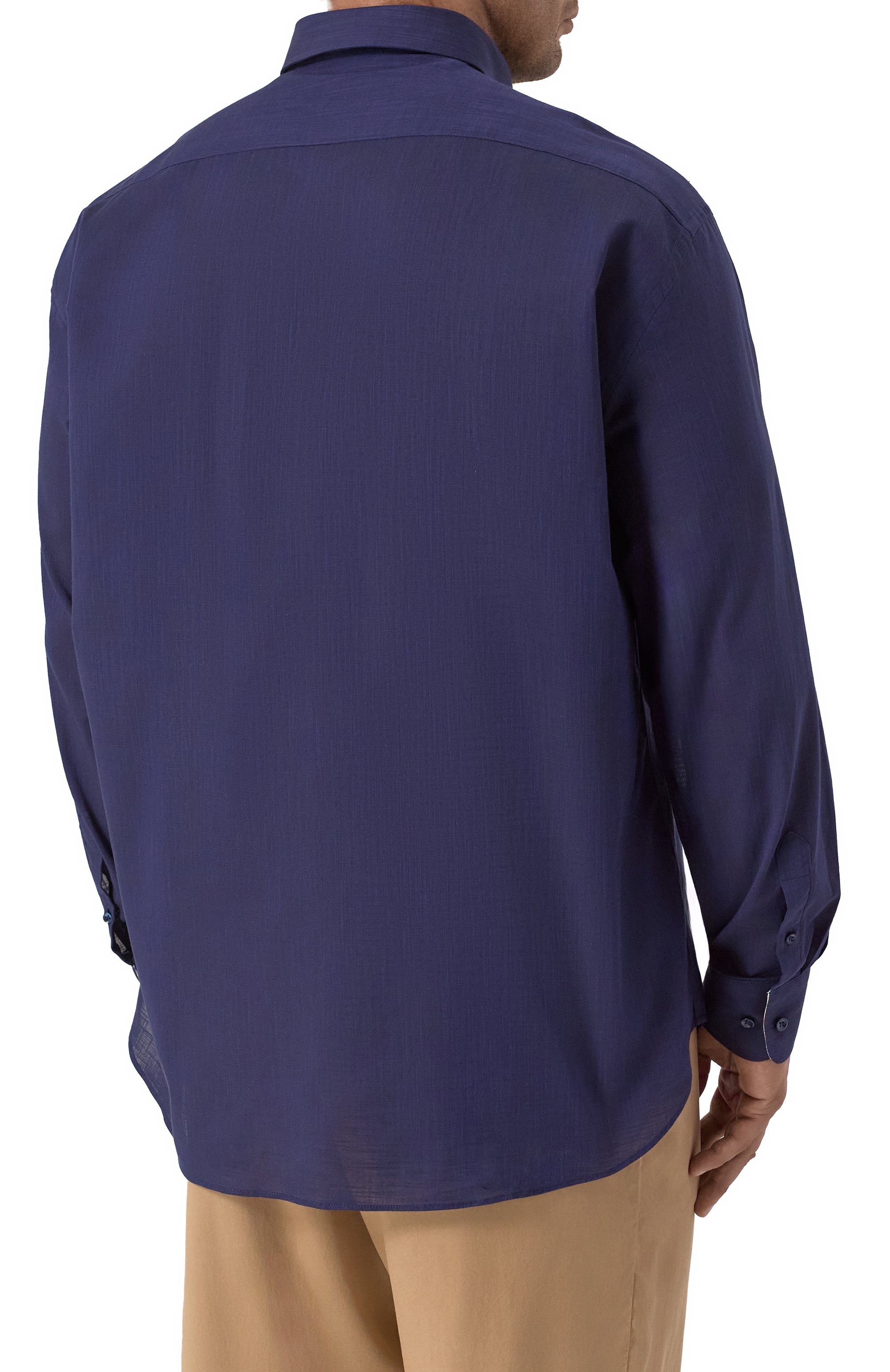 Хлопковая рубашка PAUL&SHARK, арт. 25413230R, фото 4