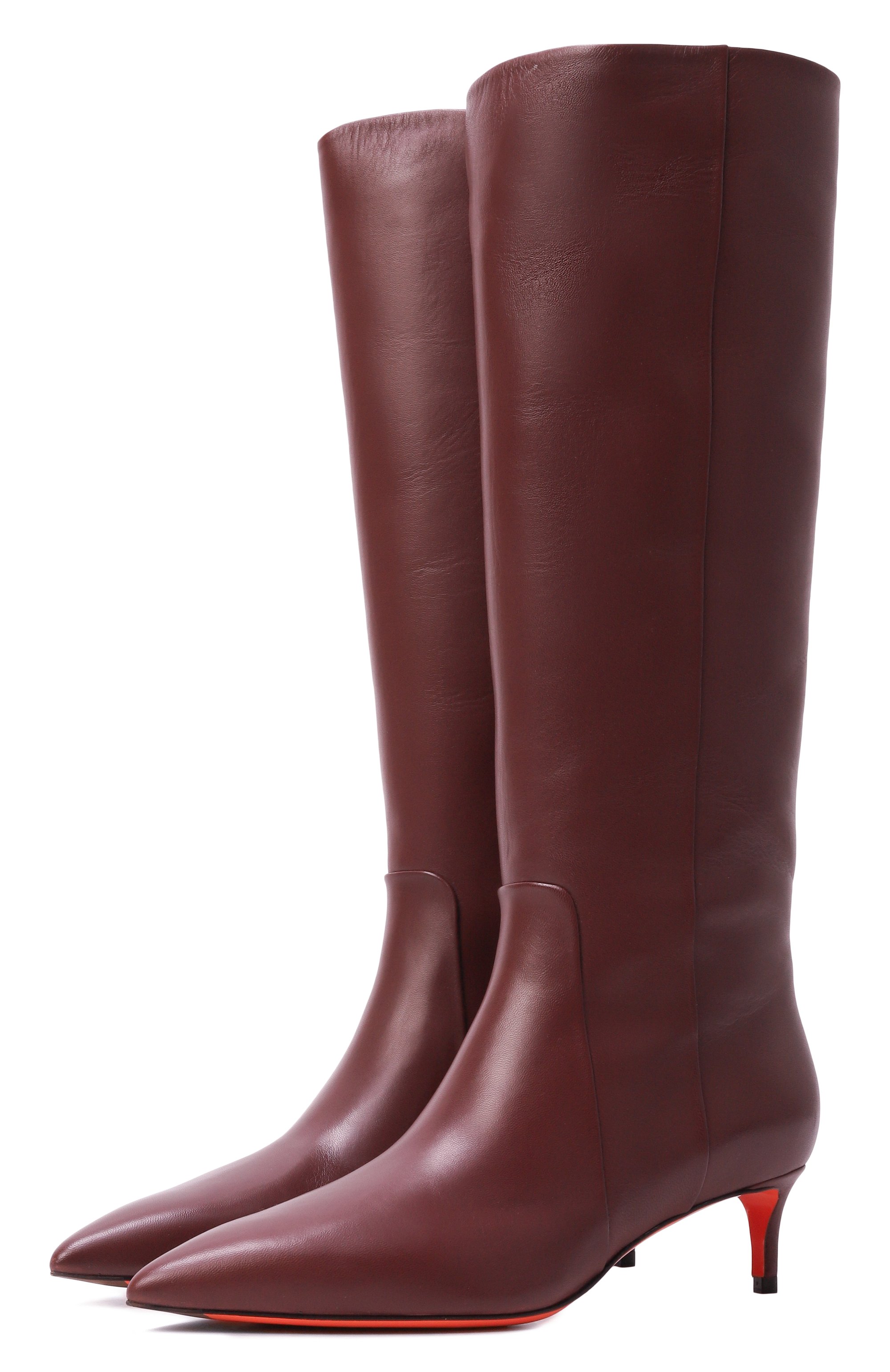 Кожаные сапоги SANTONI, арт. WSLG71756HI2NHPE, фото 1