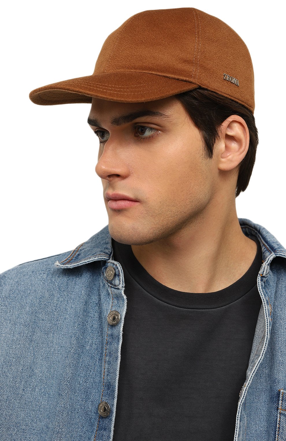 Кашемировая бейсболка ZEGNA, арт. E8I09H/B4B, фото 2