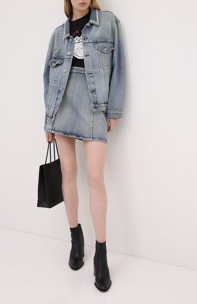 Джинсовая куртка MIU MIU, арт. GWB060-1S90-F0013, фото 2