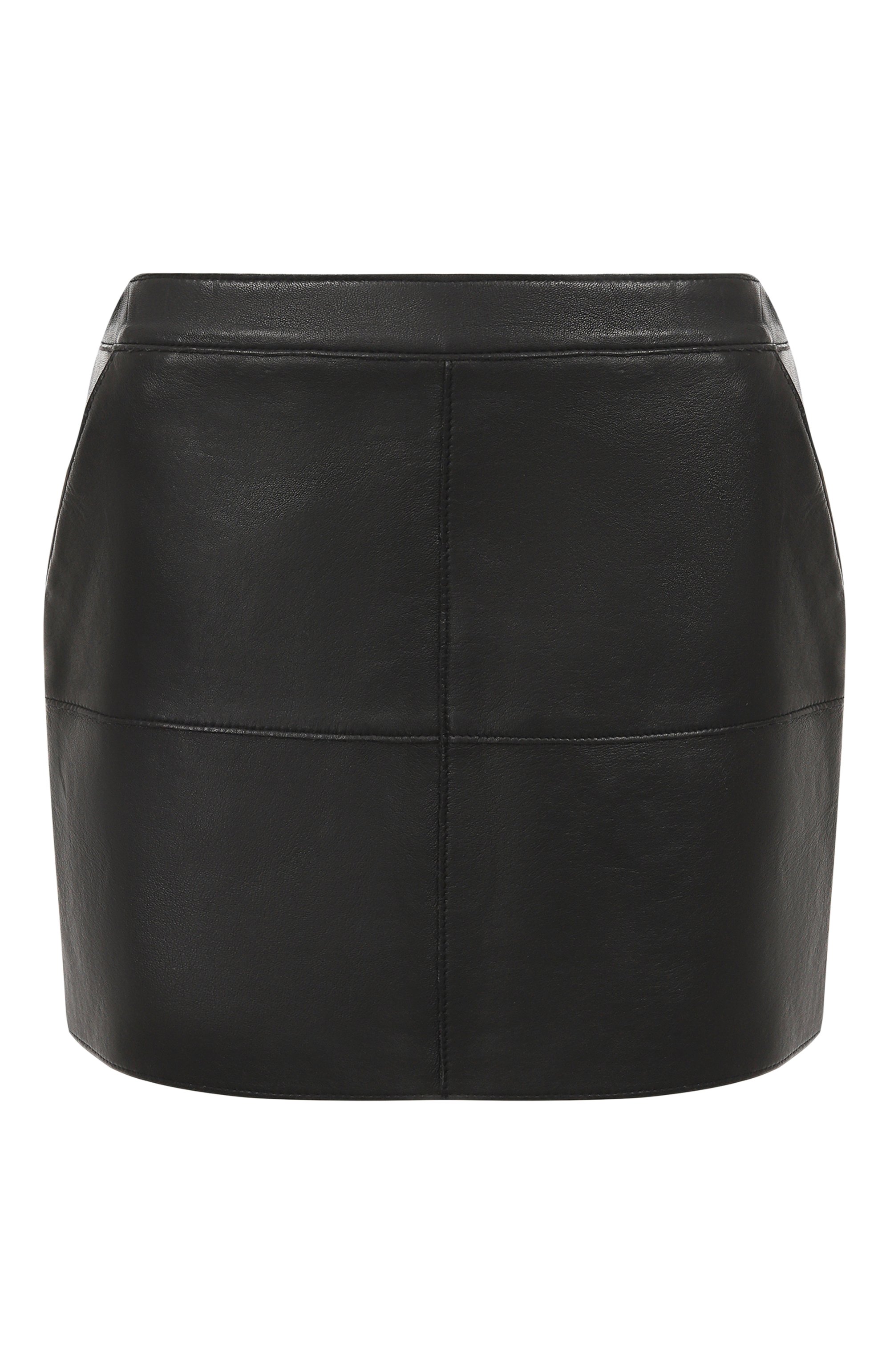 Кожаная юбка P.A.R.O.S.H., арт. MACI0CK25W-D630603S, фото 1