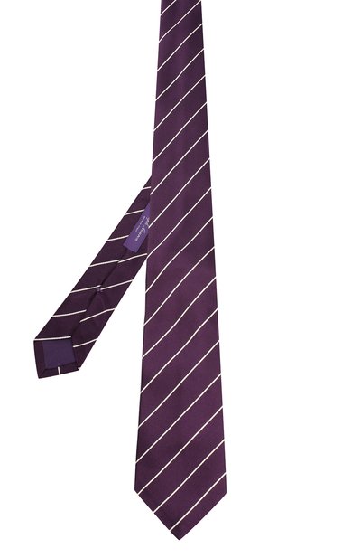 Шелковый галстук RALPH LAUREN фиолетового цвета по цене 32850 руб., арт. 791537407, фото 2 Шелковый галстук RALPH LAUREN, арт. 791537407, фото 2