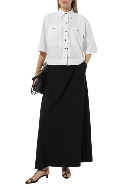 Женская хлопковая рубашка BRUNELLO CUCINELLI, арт. ML949B1348