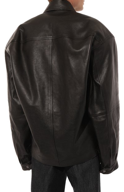 Кожаная куртка BALENCIAGA, арт. 773411/TPS02, фото 4