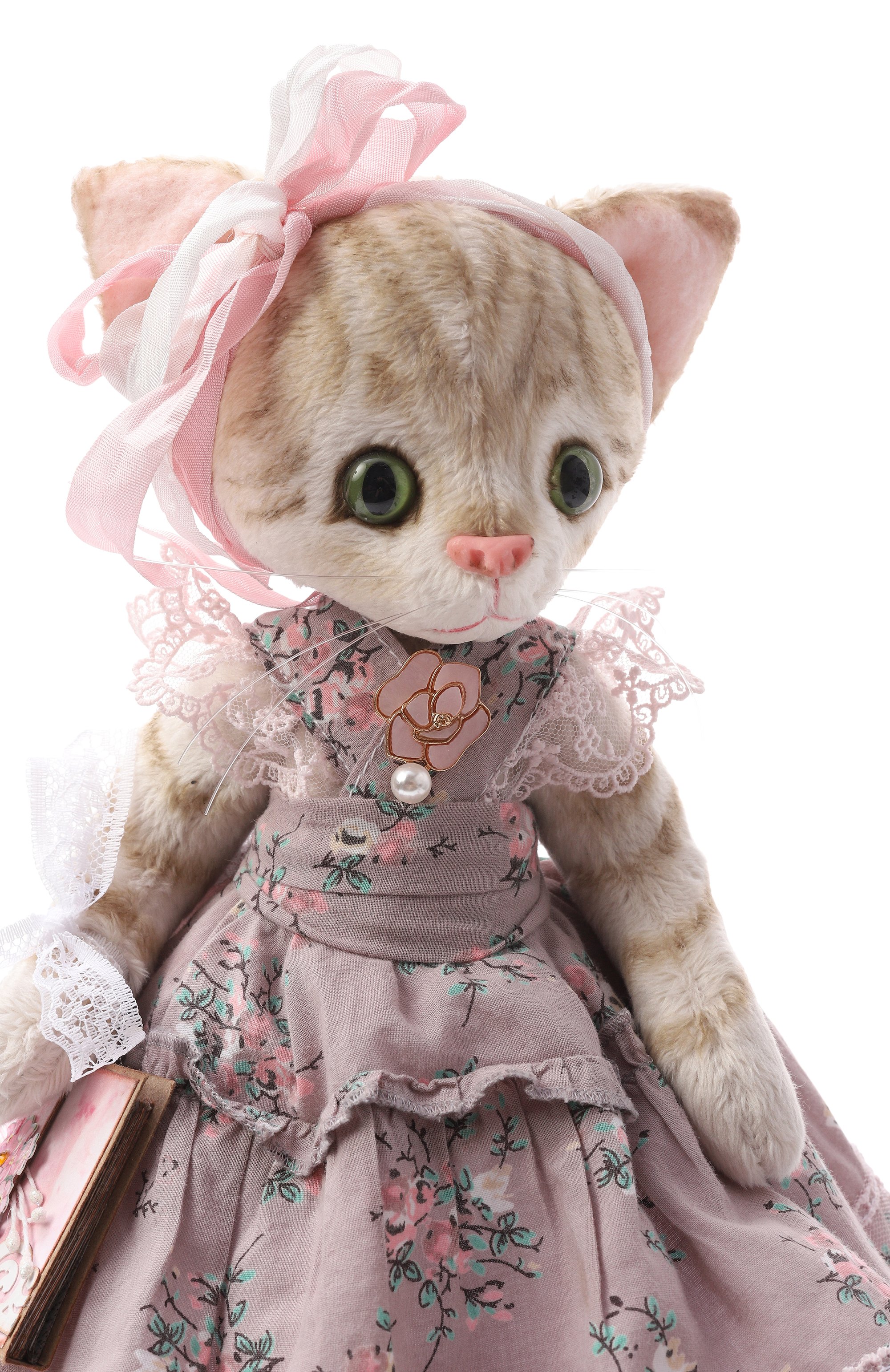 Мягкая игрушка кошечка CAROLON, арт. МИ-26-МИ-03, фото 4