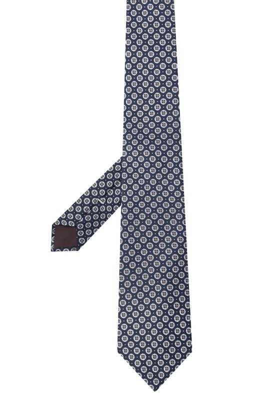 Шелковый галстук Canali 18/HJ04489 Синий  18/HJ04489 Фото 3