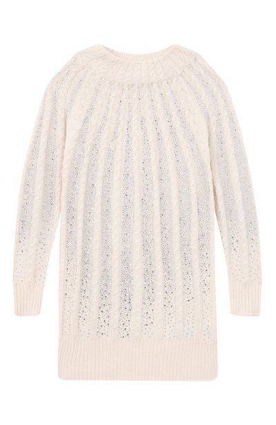 Платье из хлопка и кашемира ERMANNO SCERVINO, арт. SFAB083C