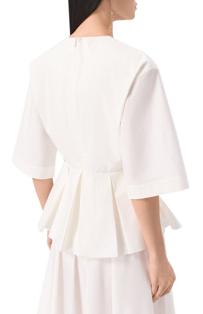 Хлопковый топ ELIE SAAB, арт. T0131, фото 4