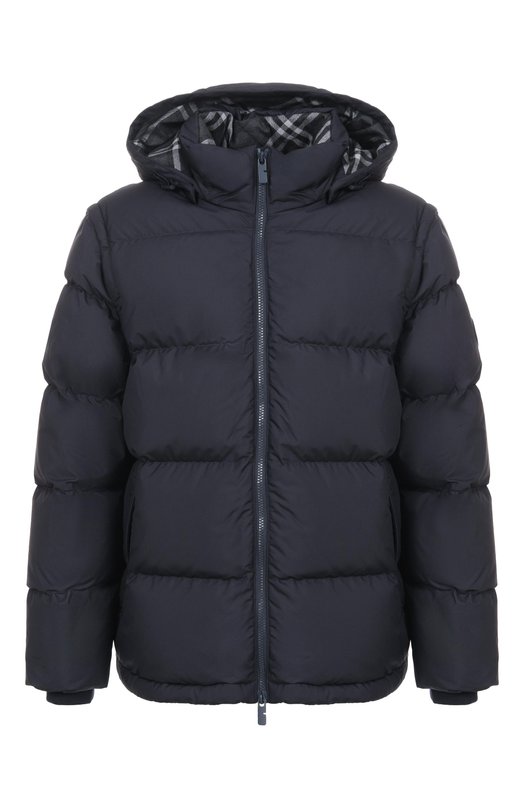Пуховик Burberry 8112661/182437 Синий 8112661/182437