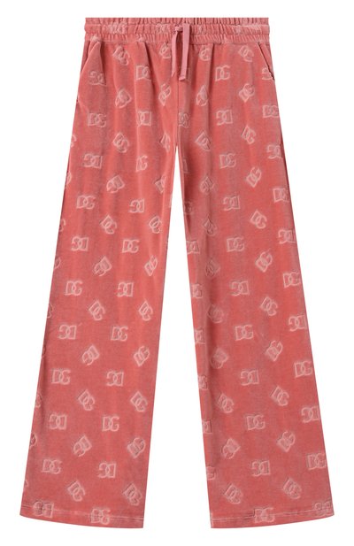 Велюровые брюки DOLCE & GABBANA, арт. L5JPF8/FJ7DL/8-14