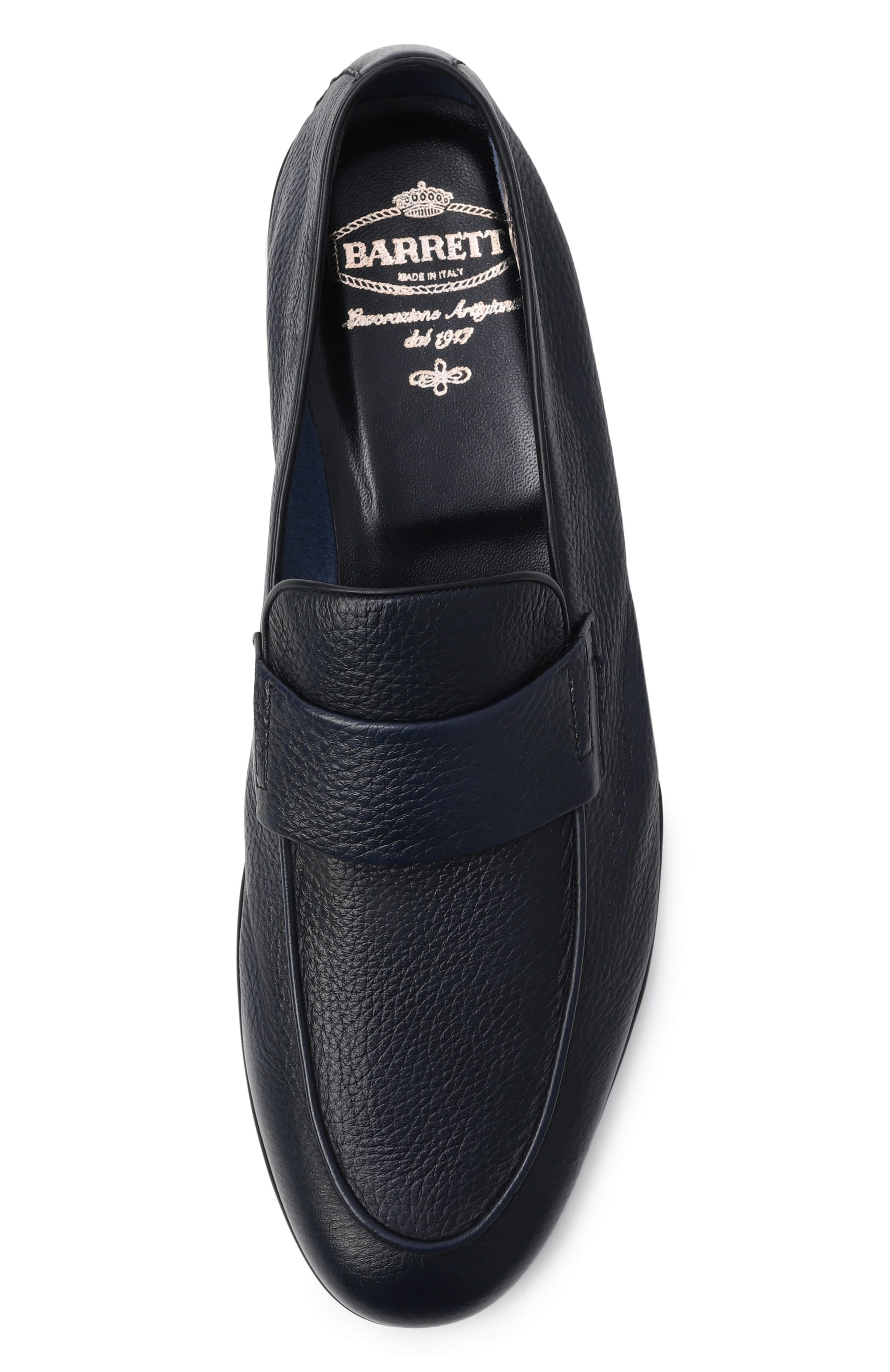 Кожаные лоферы BARRETT, арт. 261U037.1/CERV0 ASP0RT, фото 6