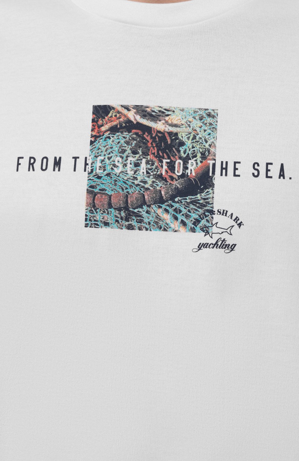 Хлопковая футболка PAUL&SHARK, арт. 23411063, фото 5