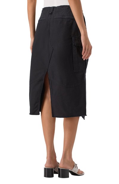 Хлопковая юбка BALENCIAGA, арт. 831236/TSP01, фото 4