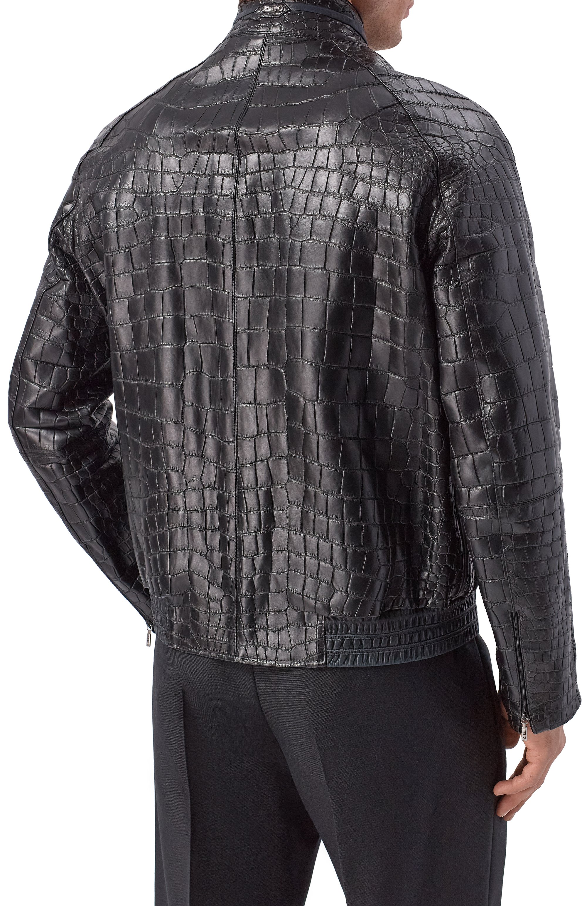 Куртка из кожи крокодила ZILLI, арт. MAP-BAR0N-1794P/1001, фото 4
