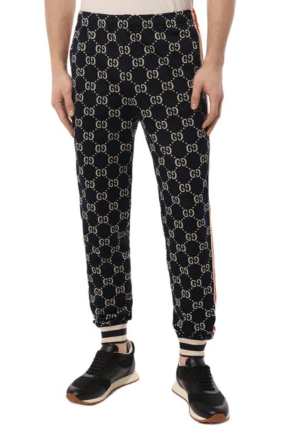Хлопковые джоггеры GUCCI, арт. 496920 X9V05, фото 3