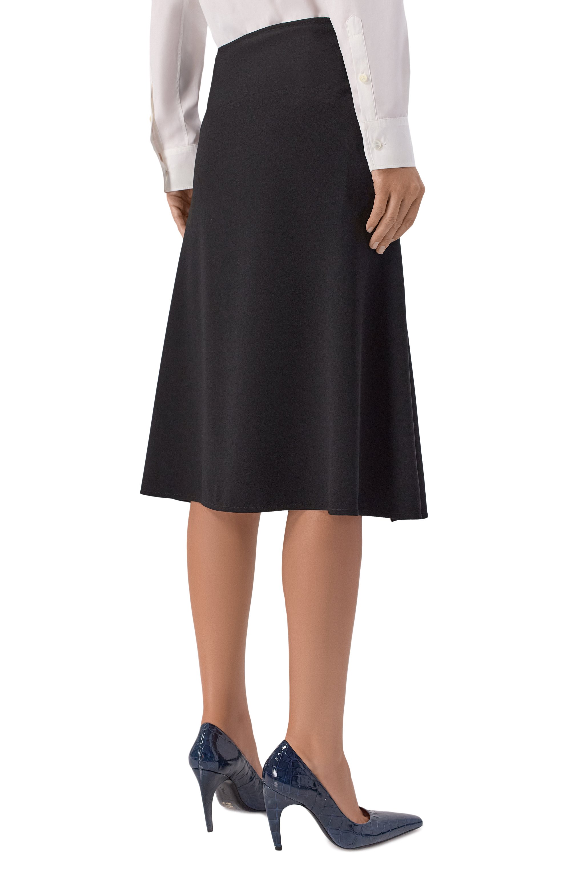 Шерстяная юбка JIL SANDER, арт. J02MA0376/J40356, фото 4