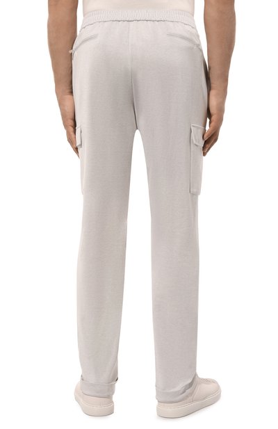 Брюки-карго из  хлопка и шелка MARCO PESCAROLO, арт. T0R/47Y09, фото 4