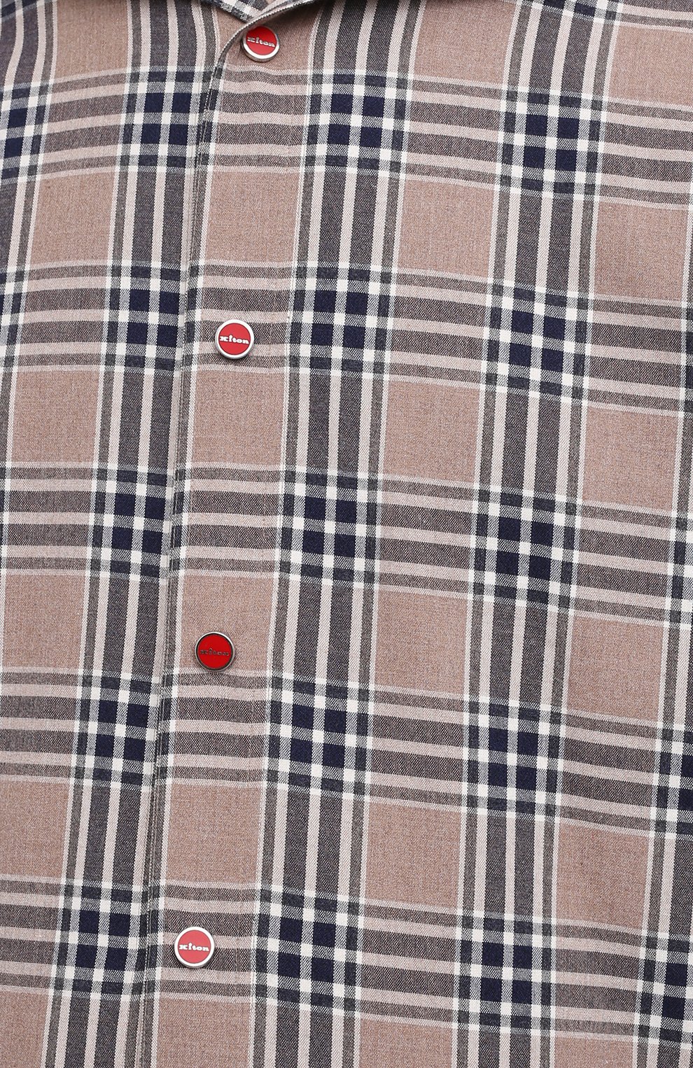 Хлопковая рубашка KITON, арт. UMCMARH0748711/45-50, фото 5