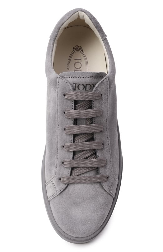 Замшевые кеды Tod’s XXM04L0HZ40/RE0 Серый  XXM04L0HZ40/RE0 Фото 6