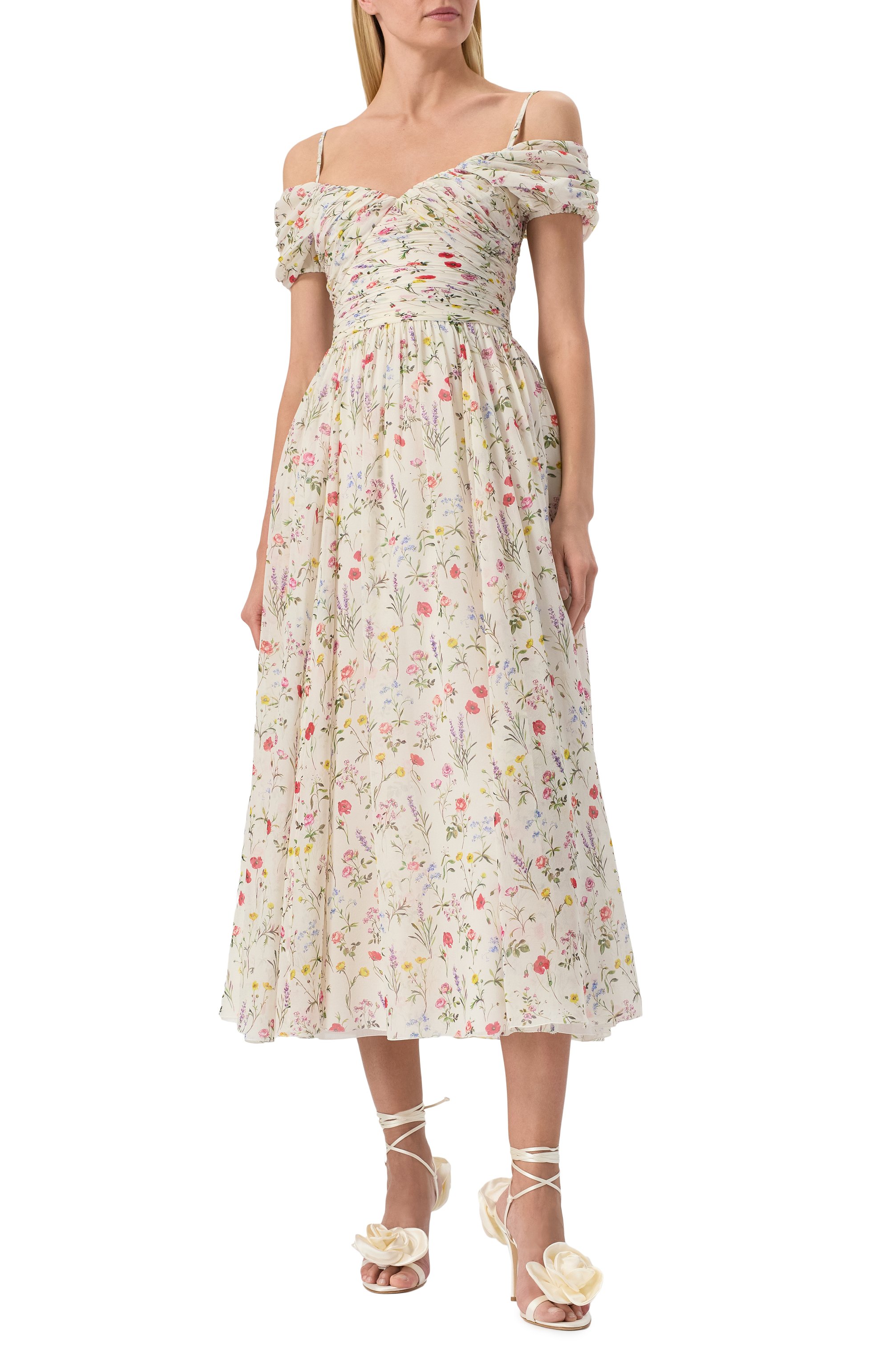 Шелковое платье GIAMBATTISTA VALLI, арт. 25SSPVTE5210-39PRI, фото 3