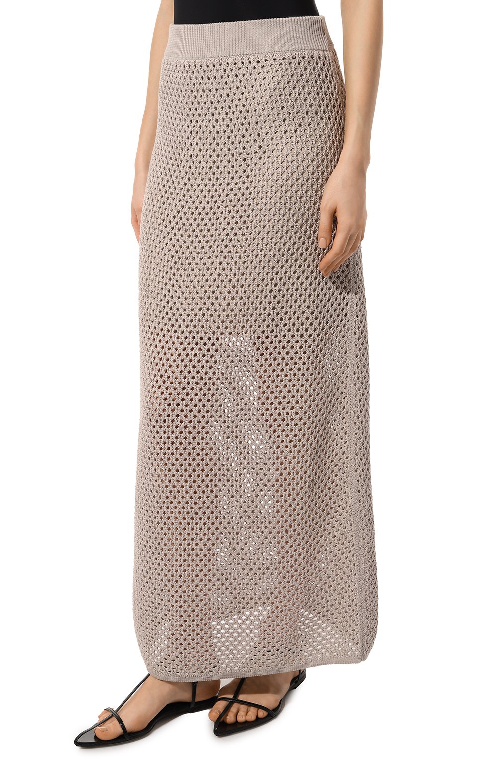 Хлопковая юбка BRUNELLO CUCINELLI, арт. M7876B1345, фото 3