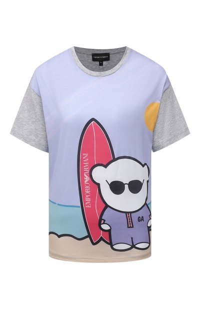 Женская хлопковая футболка EMPORIO ARMANI, арт. 3K2T9A/2JSYZ