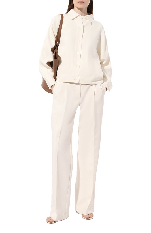 Брюки из вискозы Seven Lab SPK1.02.100.159 Кремовый  SPK1.02.100.159 Фото 2