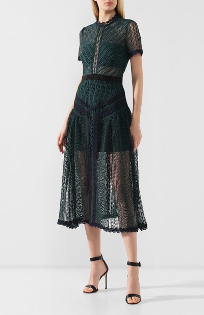 Кружевное платье-миди SELF-PORTRAIT, арт. SP20-071, фото 3