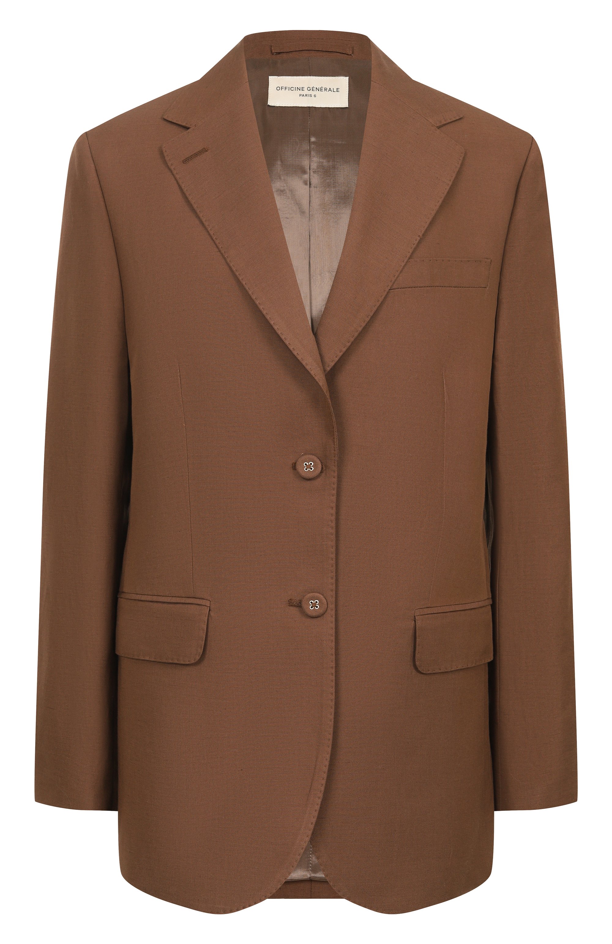 Жакет из лиоцелла и льна OFFICINE GENERALE, арт. S26WTLG408, фото 1