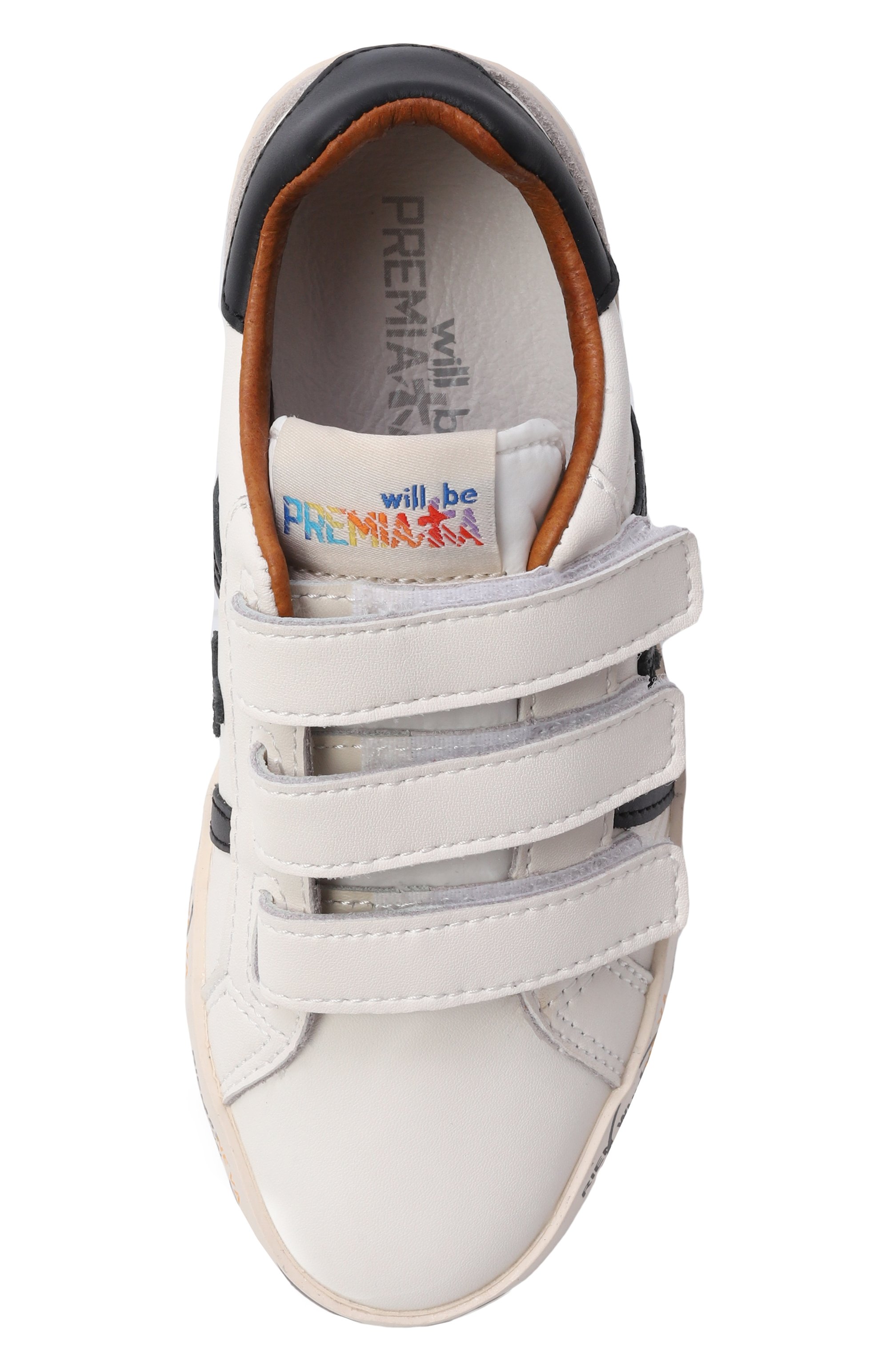 Кожаные кеды andy PREMIATA WILL BE молочного цвета по цене 16800 руб., арт. 32209452/ANDY V_002, фото 4 Кожаные кеды andy PREMIATA WILL BE, арт. 32209452/ANDY V_002, фото 4