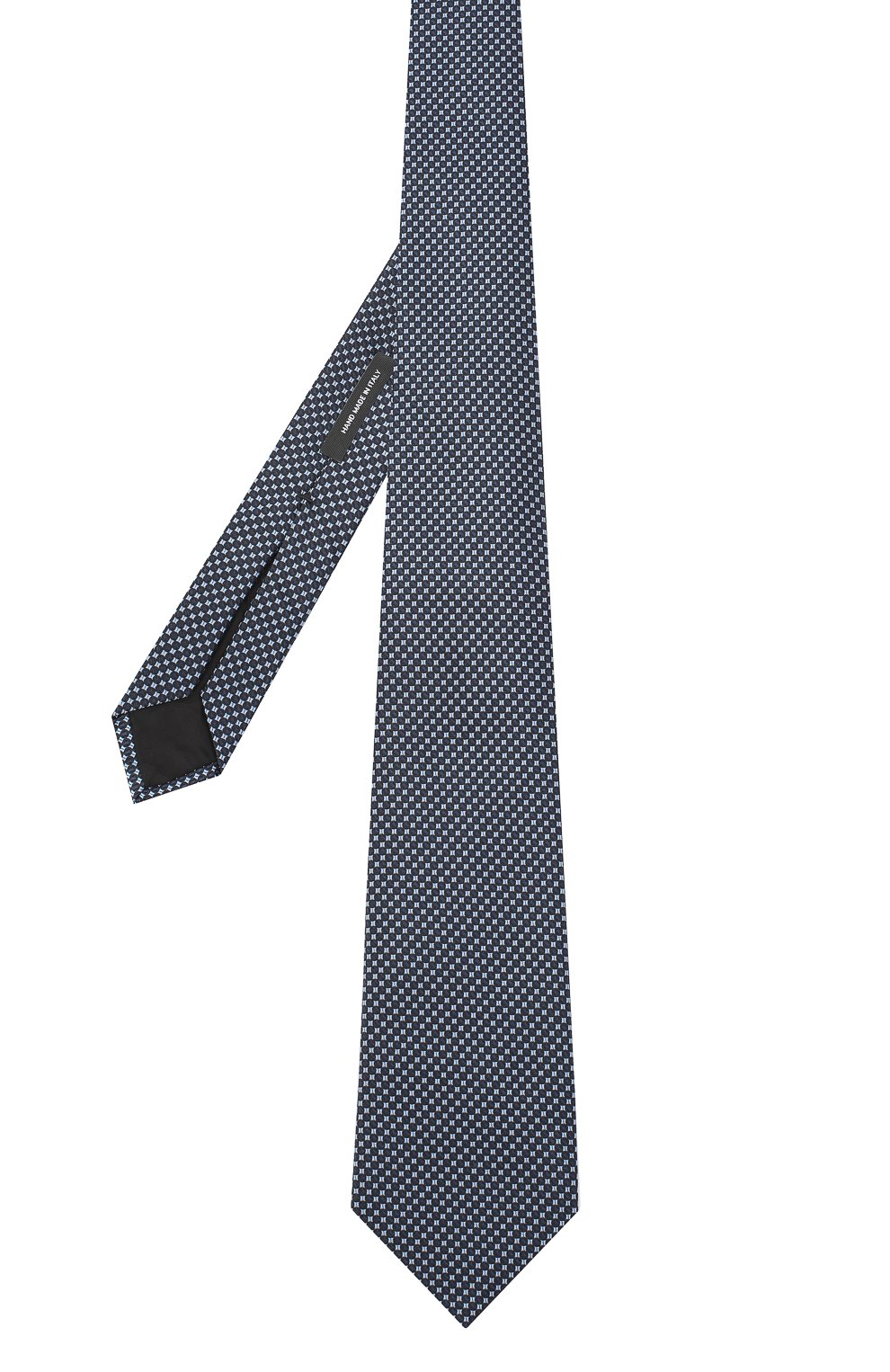 Шелковый галстук BOSS голубого цвета по цене 13000 руб., арт. 50441208, фото 2 Шелковый галстук BOSS, арт. 50441208, фото 2