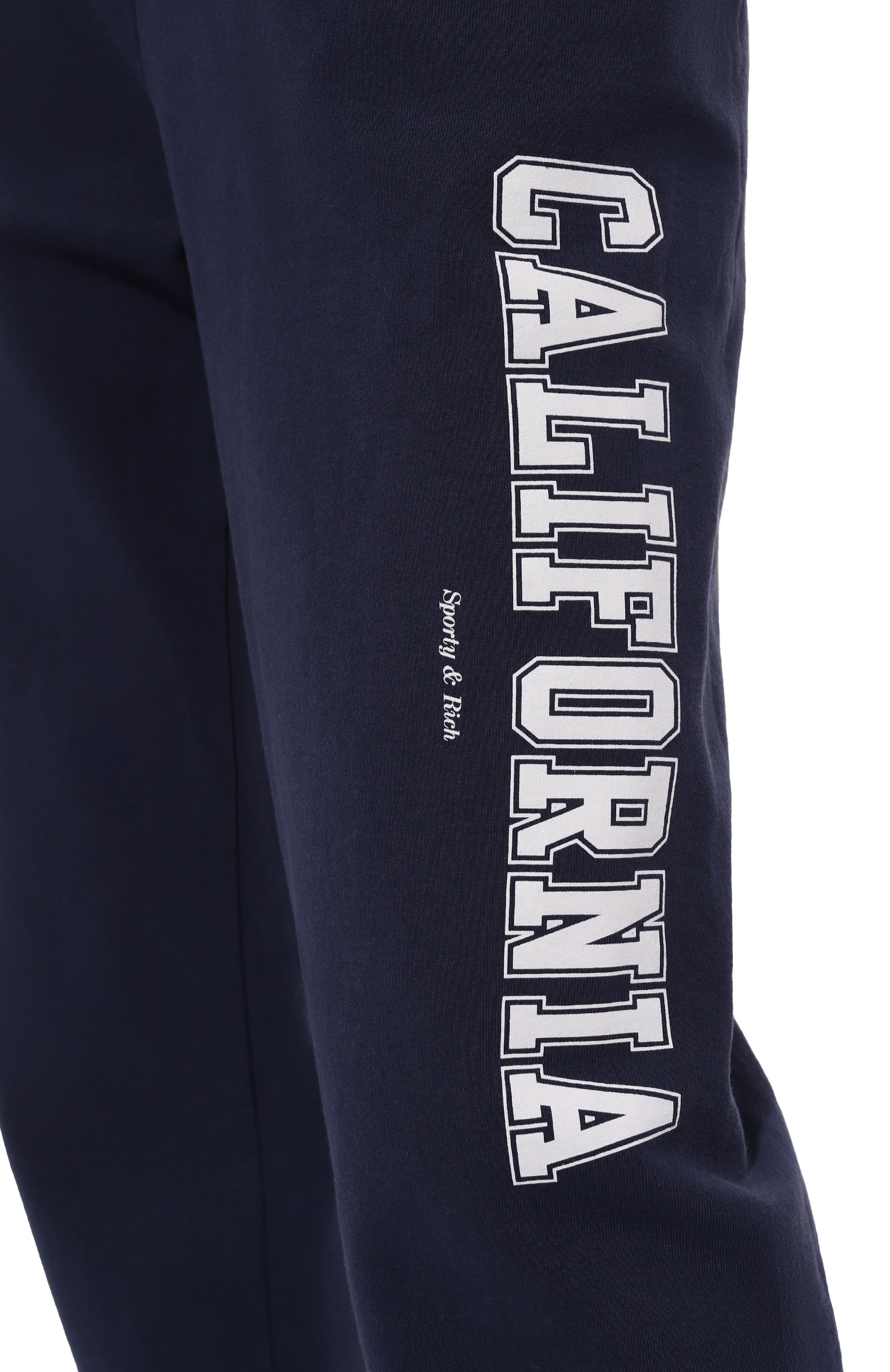 Хлопковые джоггеры SPORTY AND RICH, арт. PA036516501BL32, фото 5