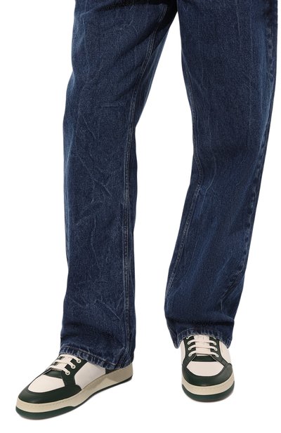 Кожаные кеды SAINT LAURENT, арт. 713600/AAAWR6379, фото 3