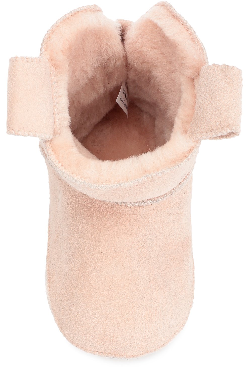 Утепленные пинетки с отделкой из овчины PETIT NORD розового цвета по цене 6590 руб., арт. 2119, фото 4 Утепленные пинетки с отделкой из овчины PETIT NORD, арт. 2119, фото 4