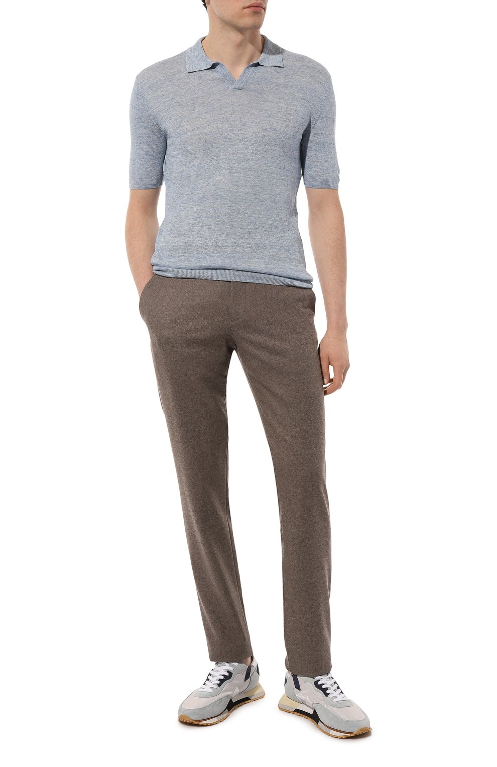 Льняное поло GRAN SASSO, арт. 57174/24801, фото 2