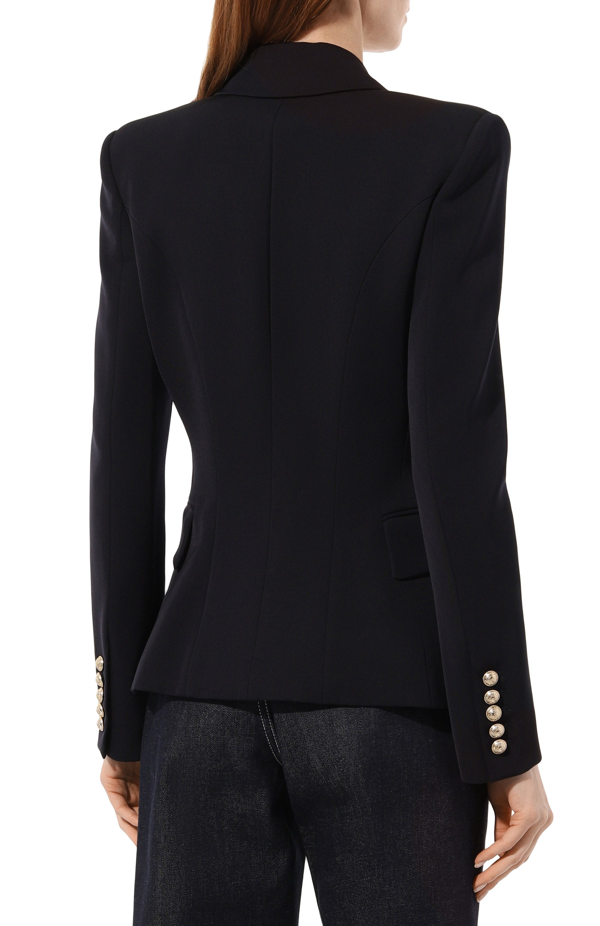 Шерстяной жакет BALMAIN, арт. SF17183W034, фото 4