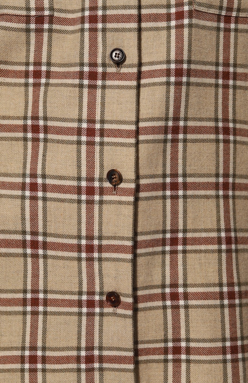 Хлопковая рубашка KITON, арт. D52445H08260, фото 5