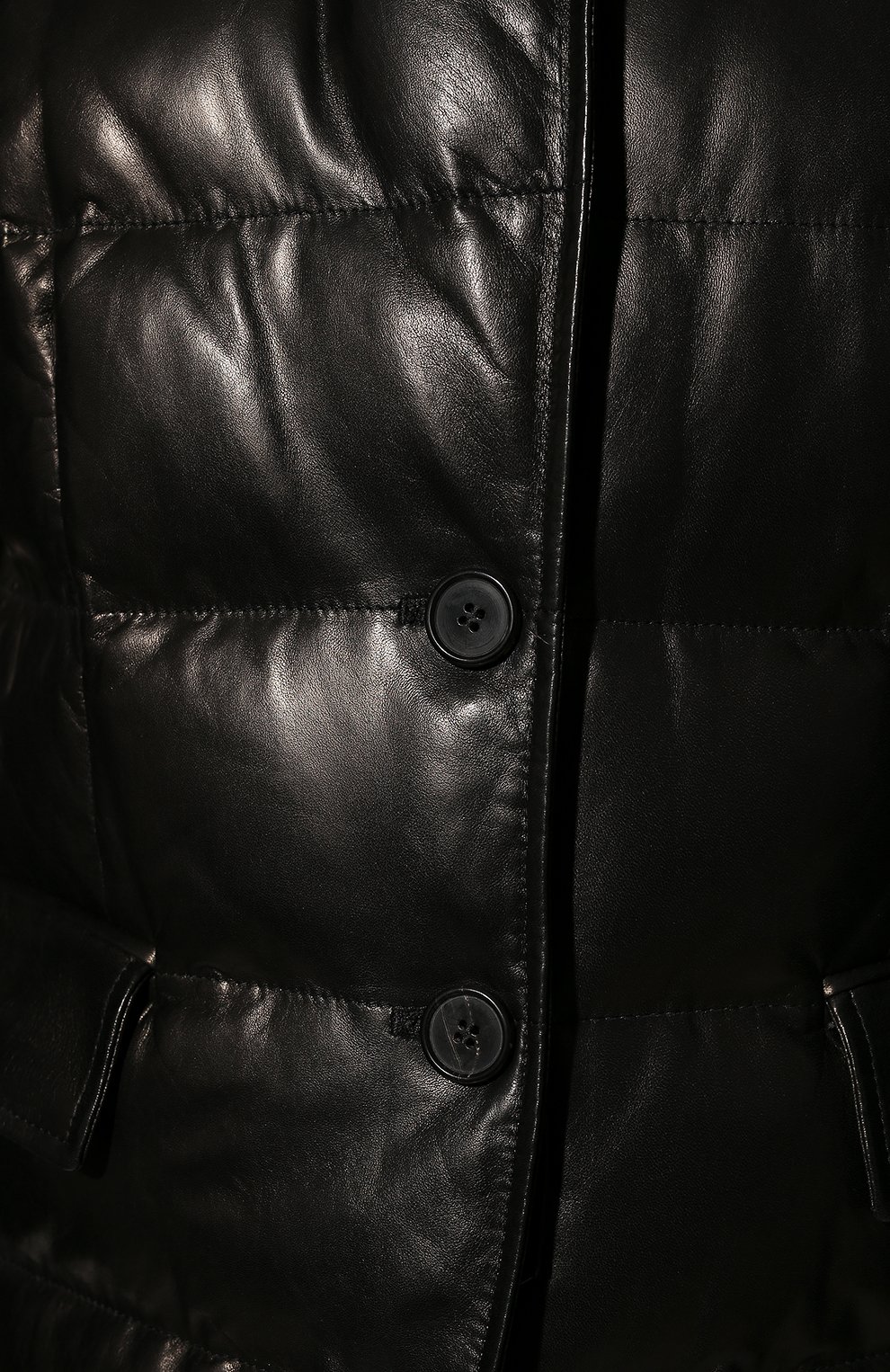 Кожаная куртка TOM FORD черного цвета по цене 646500 руб., арт. GIL418-LEX217, фото 5 Кожаная куртка TOM FORD, арт. GIL418-LEX217, фото 5