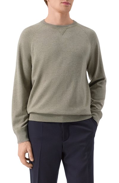 Джемпер из шерсти и кашемира BRUNELLO CUCINELLI, арт. M3609218G, фото 3